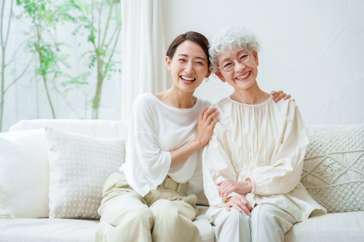 歯を失わないよう予防し笑顔で過ごす親子